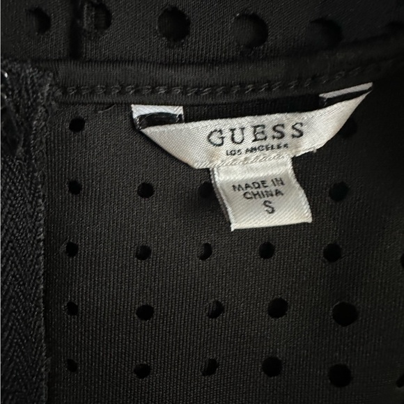 Guess Black Perforated Top - Picture 4 of 4